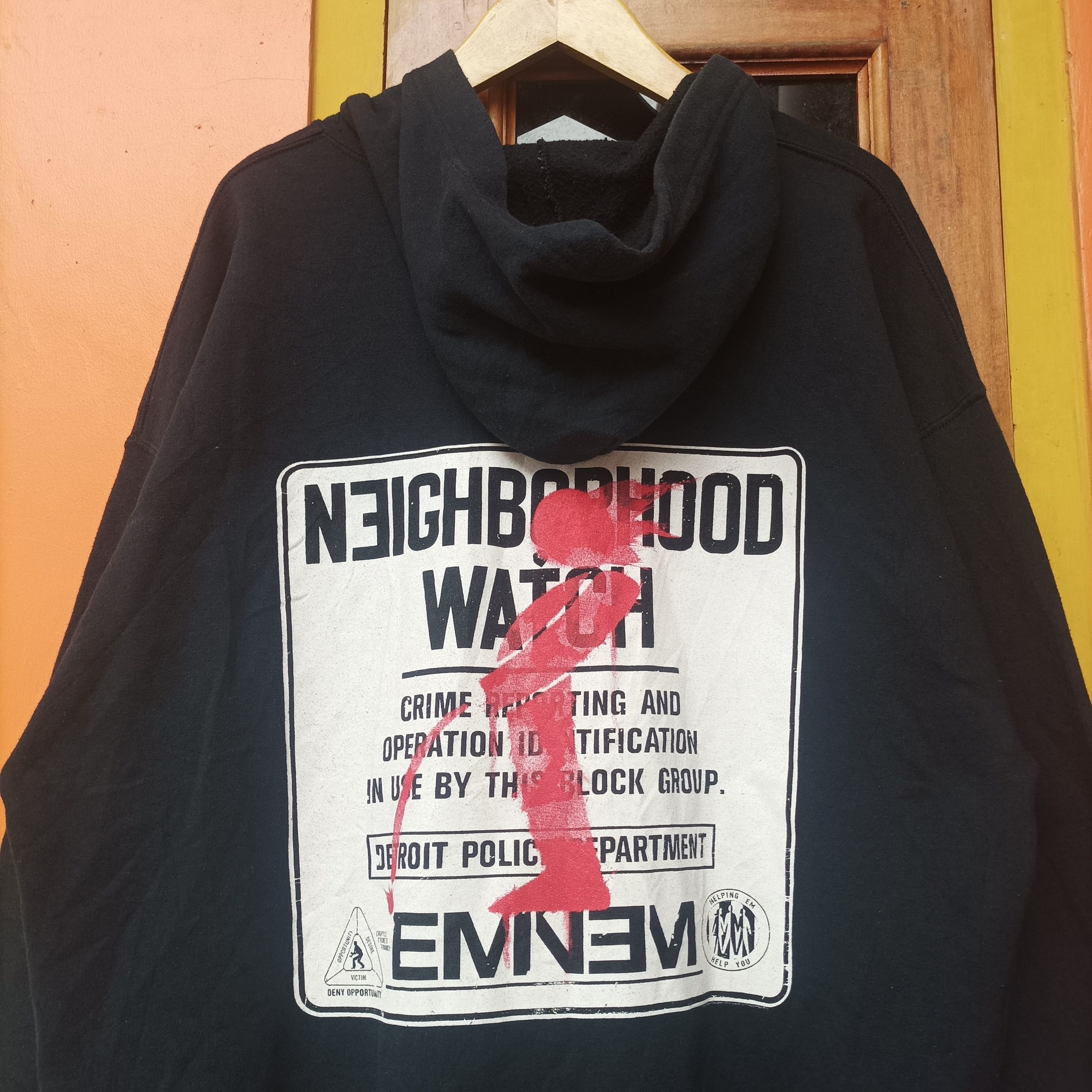 Eminem RARE VINTAGE 00'S EMINEM NEIGHBORHOOD WATCH Size US XL / EU 56 / 4 - 1 Thumbnail