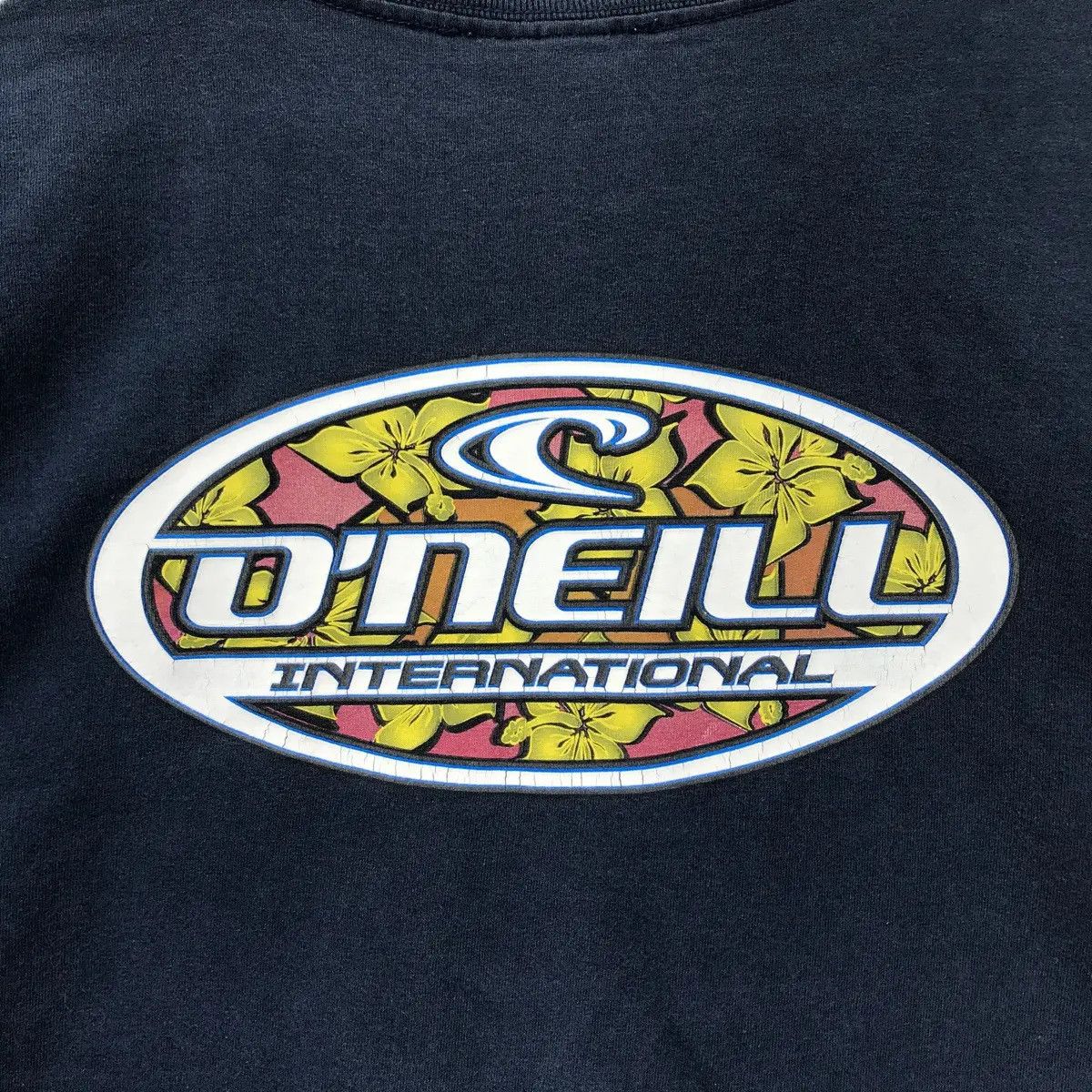 O'Neill Vtg 90’ O’NEILL INTERNATIONAL SURFING Surf Graphic Tee Shirt Size US M / EU 48-50 / 2 - 6 Thumbnail