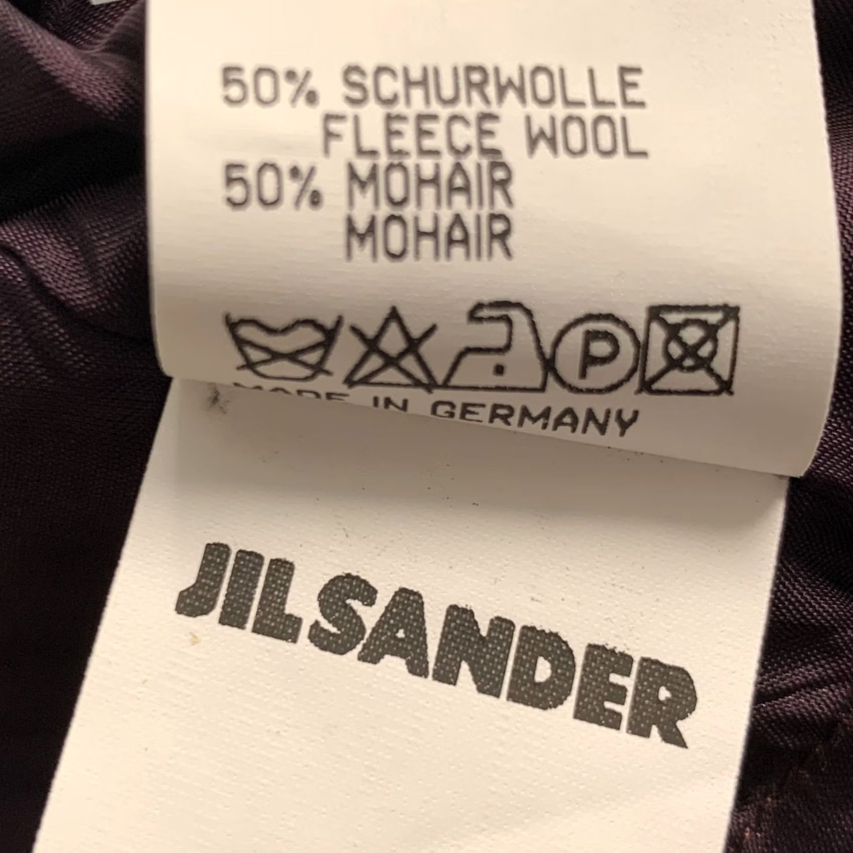 Jil Sander JIL SANDER Burgundy Wool Mohair Jacket Size 8 Women Size M / US 6-8 / IT 42-44 - 6 Thumbnail
