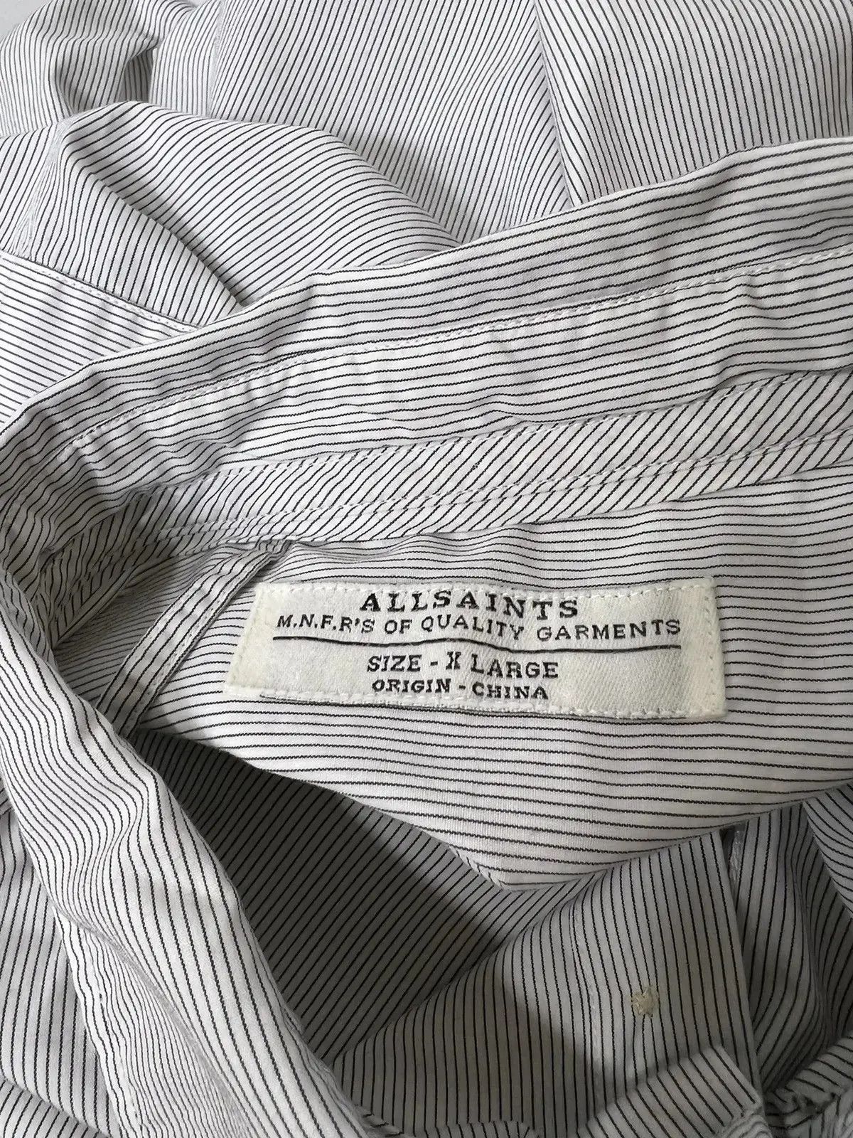 Allsaints × Designer × Japanese Brand All Saints Pin Redondo LS Shirt Size US XL / EU 56 / 4 - 3 Thumbnail