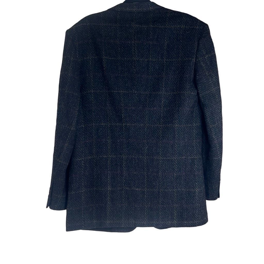 Pierre Cardin Vintage Pierre Cardin Mens Size 42R Wool Blazer Jacket Gray Size 42R - 2 Thumbnail