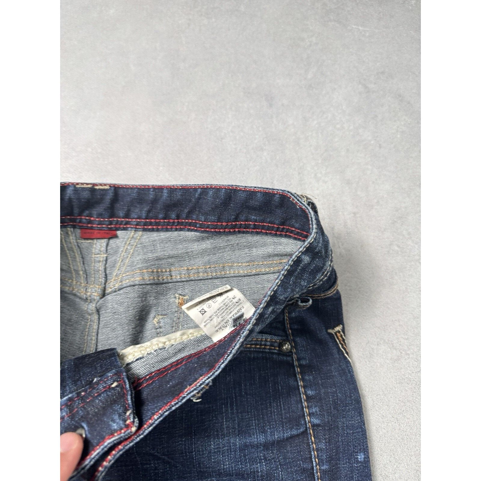 Marithe + Francois Girbaud MARITHE FRANCOIS GIRBAUD Flare Denim Rare Avant Garde Size 27" / US 4 / IT 40 - 13 Thumbnail