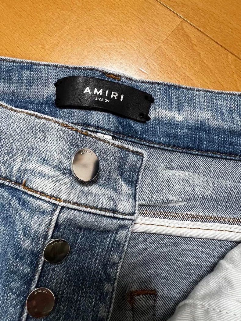 Amiri Amiri genuine rainbow multi-element patchwork jeans Size US 29 - 6 Thumbnail