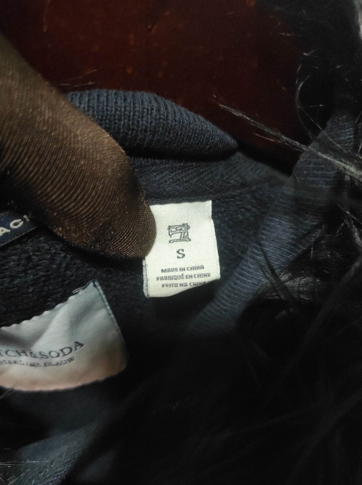 Scotch & Soda Scotch & Soda BLAUW fur hoodie ifsix LGB style Size US S / EU 44-46 / 1 - 12 Thumbnail