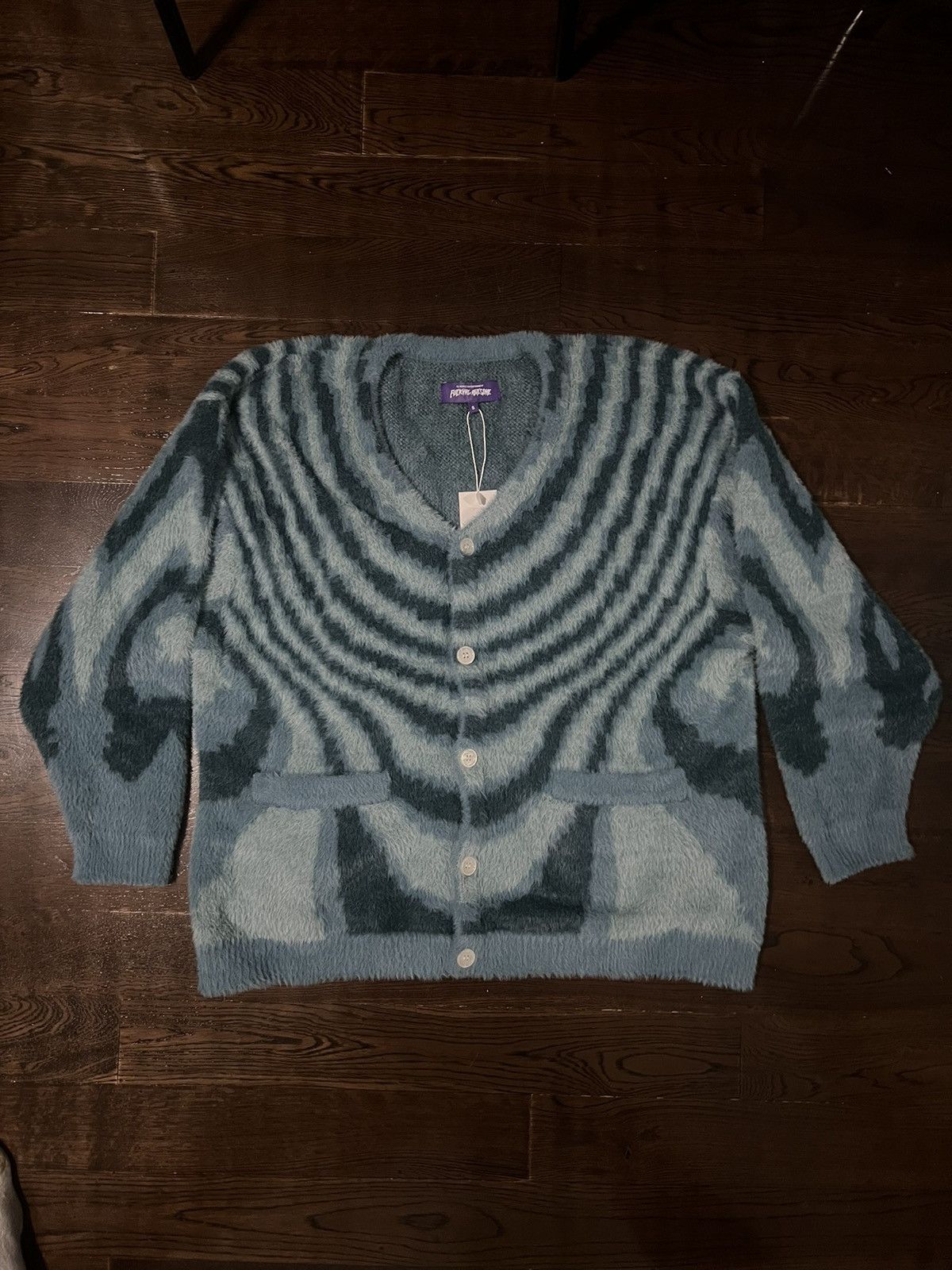 Fucking Awesome Fucking Awesome Acid Hairy Cardigan | Grailed