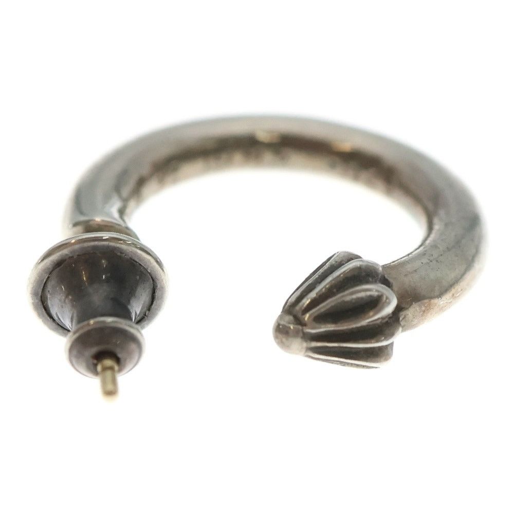 Chrome Hearts Chrome Hearts Plain Hoop Earring Silver Size ONE SIZE - 4 Thumbnail