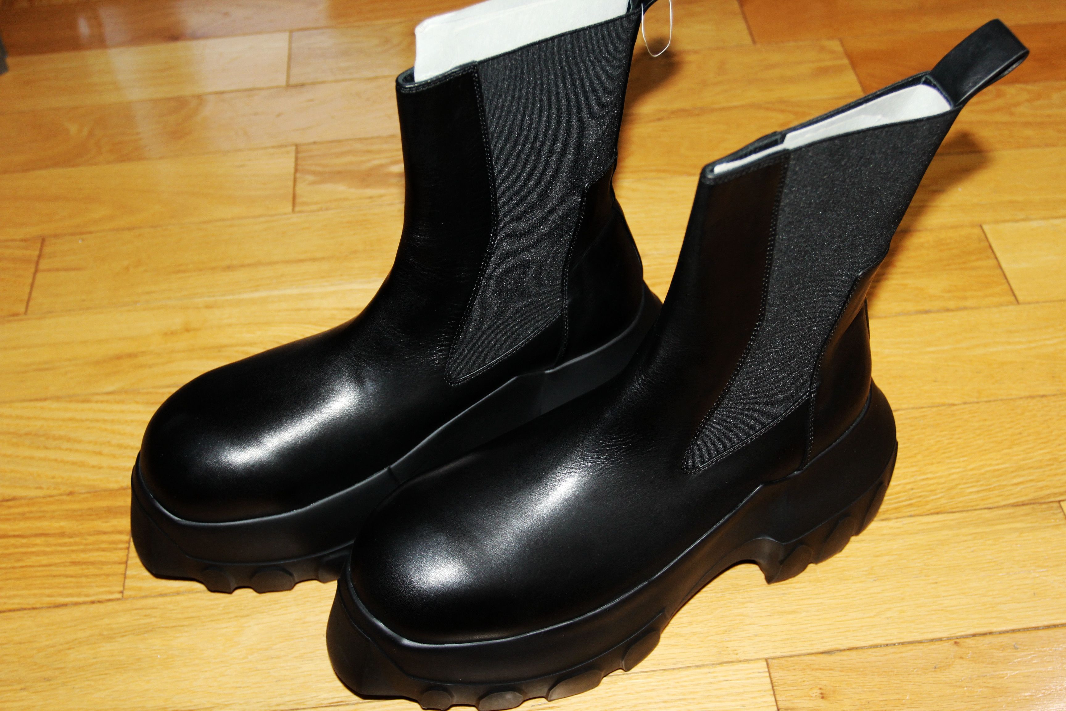 Rick Owens BNWT AW24 RICK OWENS "PORTERVILLE" BEATLE MEGA TRACTOR 44 Size US 11 / EU 44 - 2 Thumbnail