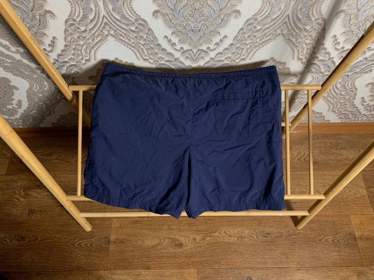 Nike × Vintage VERY RARE NIKE BIG LOGO SHORTS SWOOSH DRILL Y2K 90s RETRO Size US 36 / EU 52 - 10 Thumbnail