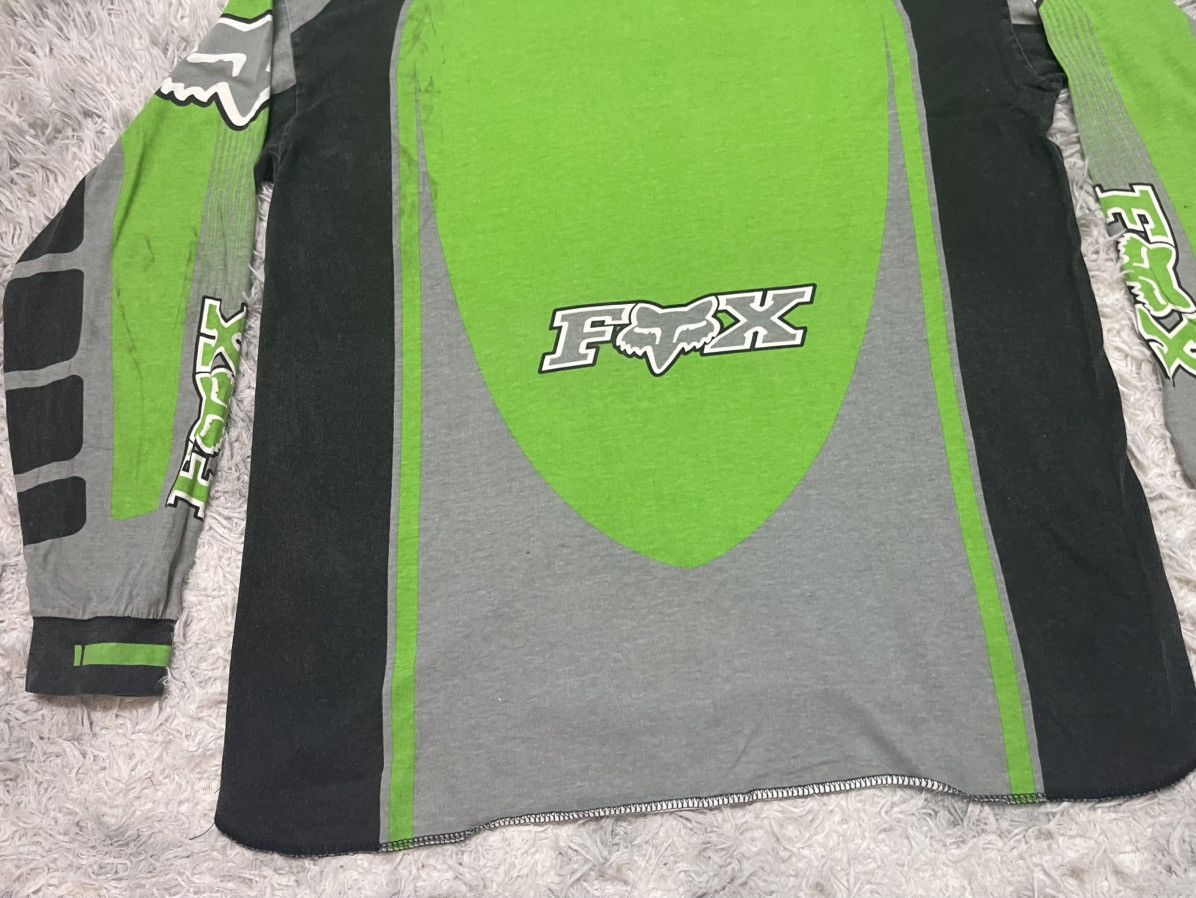 Fox Racing VINTAGE FOX RACING SHIRT GREEN COLOUR RARE Size US L / EU 52-54 / 3 - 15 Thumbnail