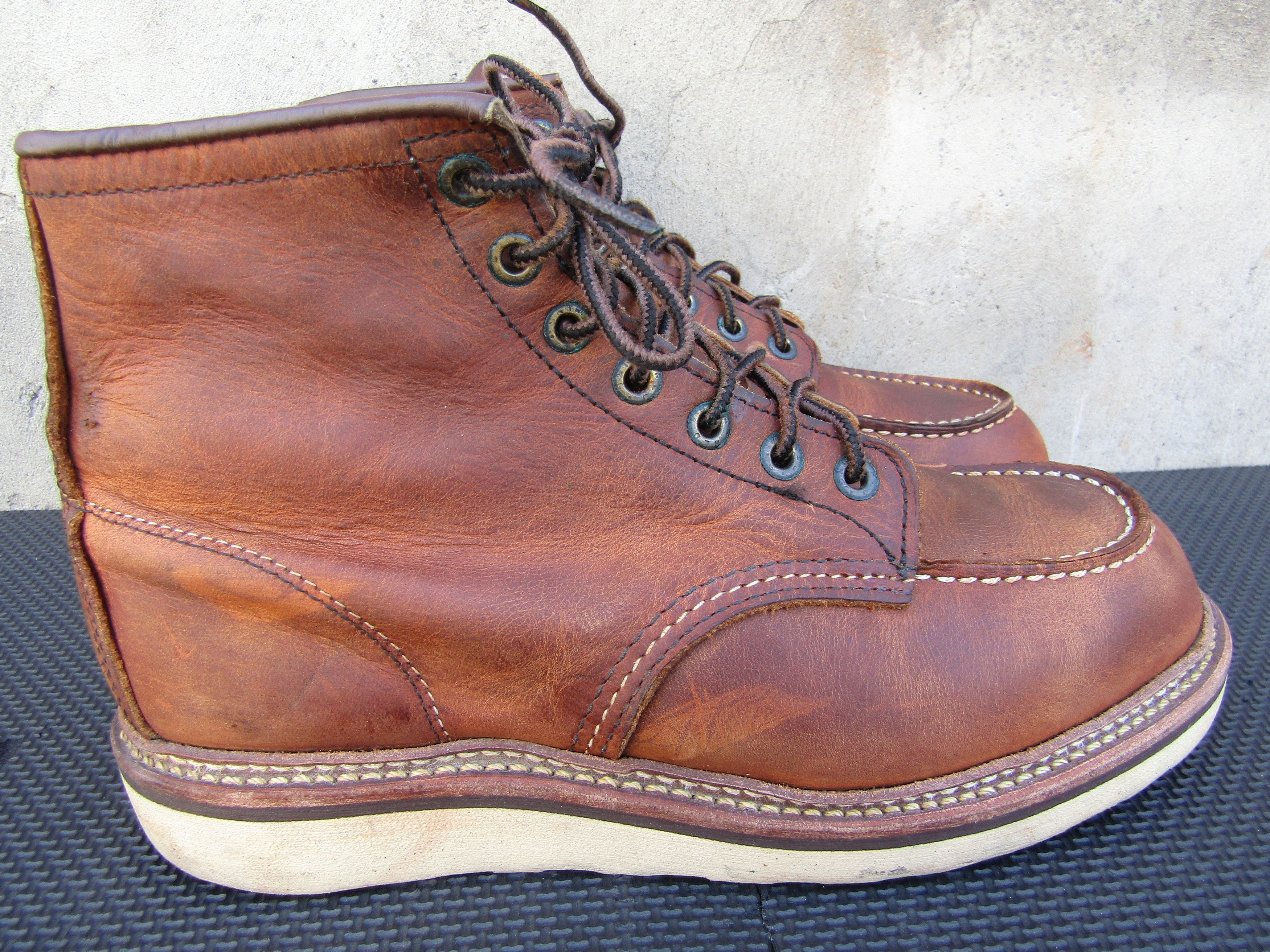 Red Wing Red Wing 1907 Heritage Classic Moc Rough & Tough 6” Leather Size US 7 / EU 40 - 5 Thumbnail