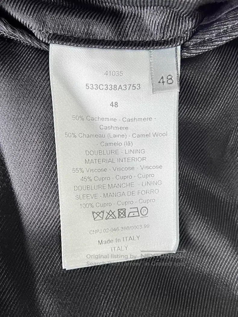 Dior Dior Men's long coat Size US M / EU 48-50 / 2 - 7 Thumbnail