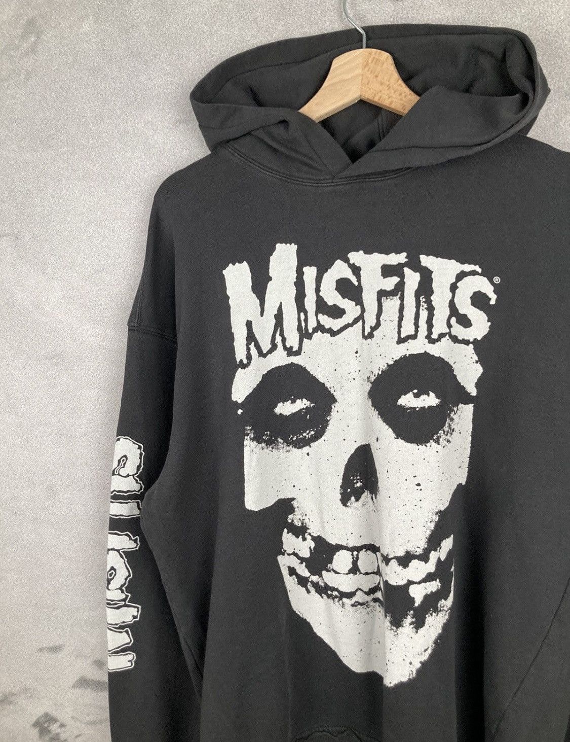 Band Tees Rare Misfits HM Big Graphic Print Punk Rock Band Hoodie Size US M / EU 48-50 / 2 - 2 Thumbnail
