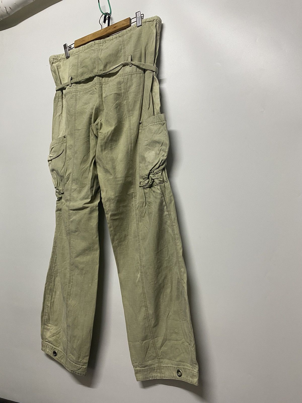 Designer × Japanese Brand Double Standard Clothing Women’s Cargo Multi Pocket Pants Size 36" / US 14 / IT 50 - 5 Thumbnail