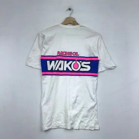 Vintage Vtg WAKO’S RACING OIL Team Formula 1 Motorsport Tee Shirt Size US S / EU 44-46 / 1 - 2 Thumbnail