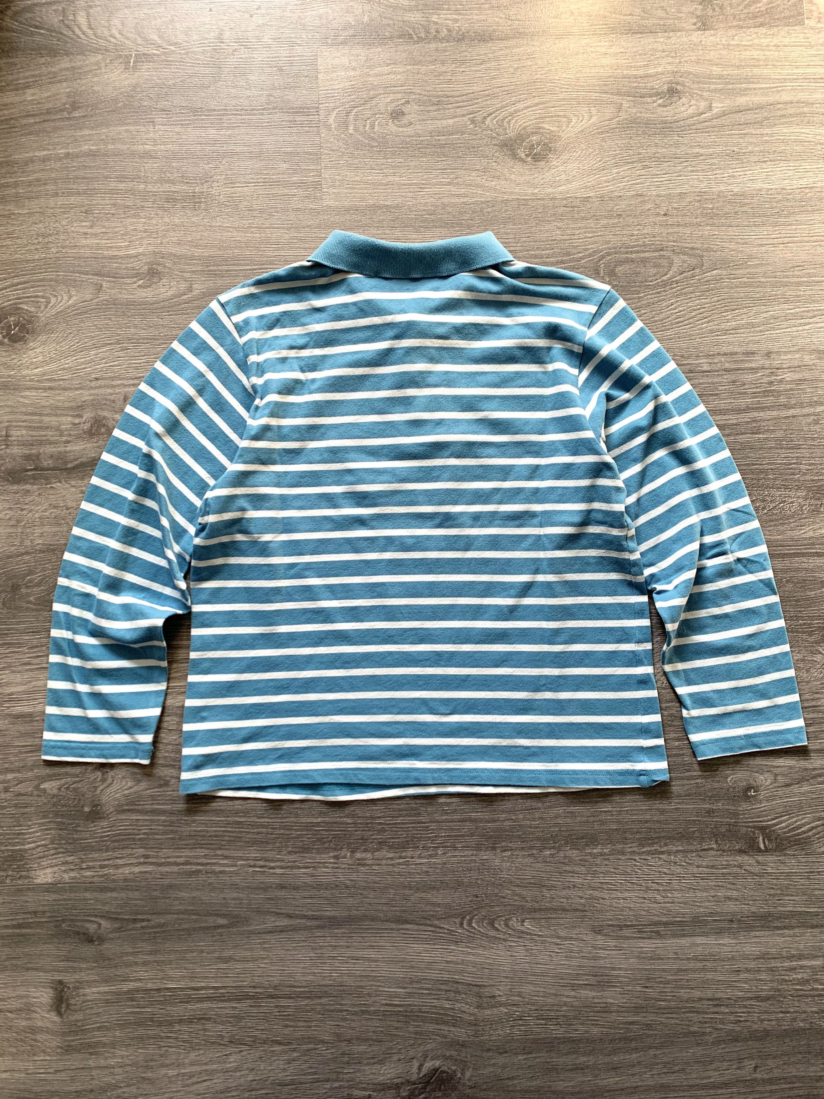 Polo Ralph Lauren Vintage Polo Ralph Lauren Striped Long Sleeve Rugby Y2K Size M / US 6-8 / IT 42-44 - 2 Thumbnail
