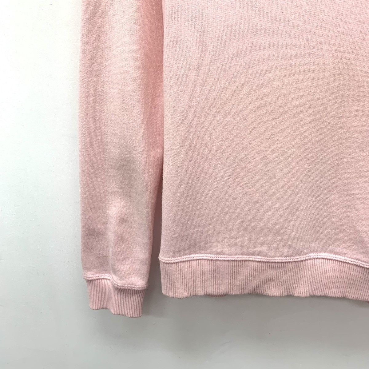 Kenzo Kenzo Pink Logo Letter Flocked Long Sleeve Sweatshirt K26WX Size XS / US 0-2 / IT 36-38 - 4 Thumbnail