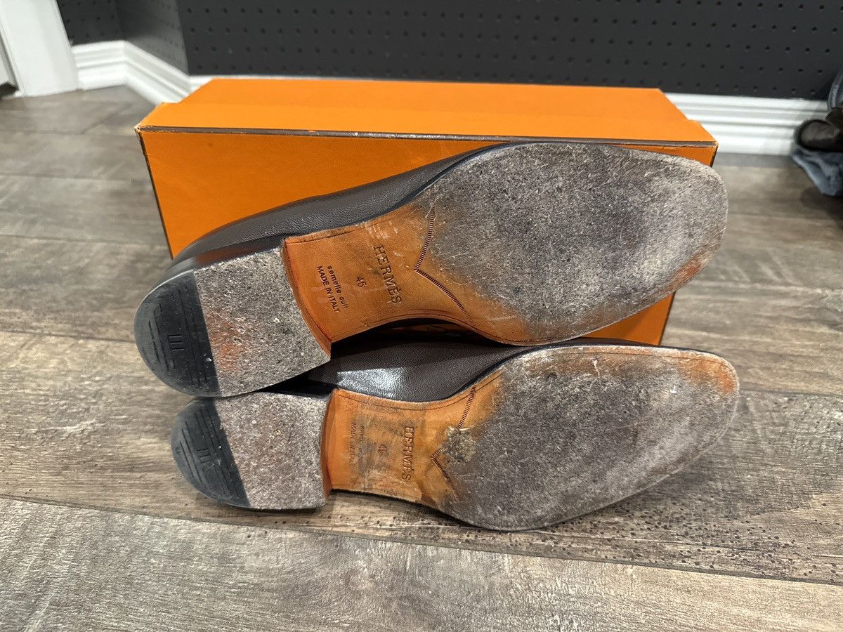 Hermes Hermes Giovanni Loafer Size US 12 / EU 45 - 6 Thumbnail