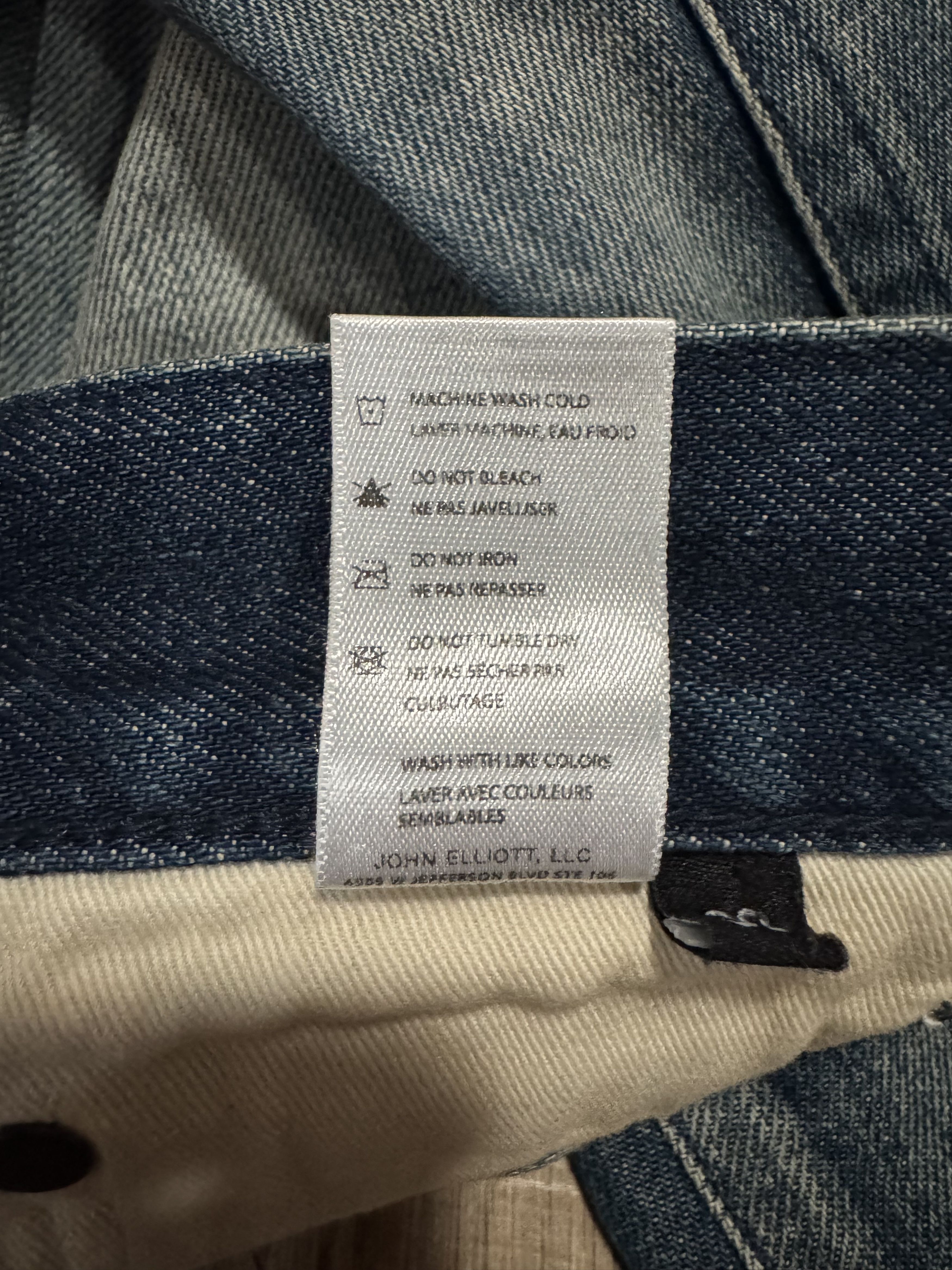 John Elliott John Elliott Stonewash Cast Denim Size US 30 / EU 46 - 5 Thumbnail