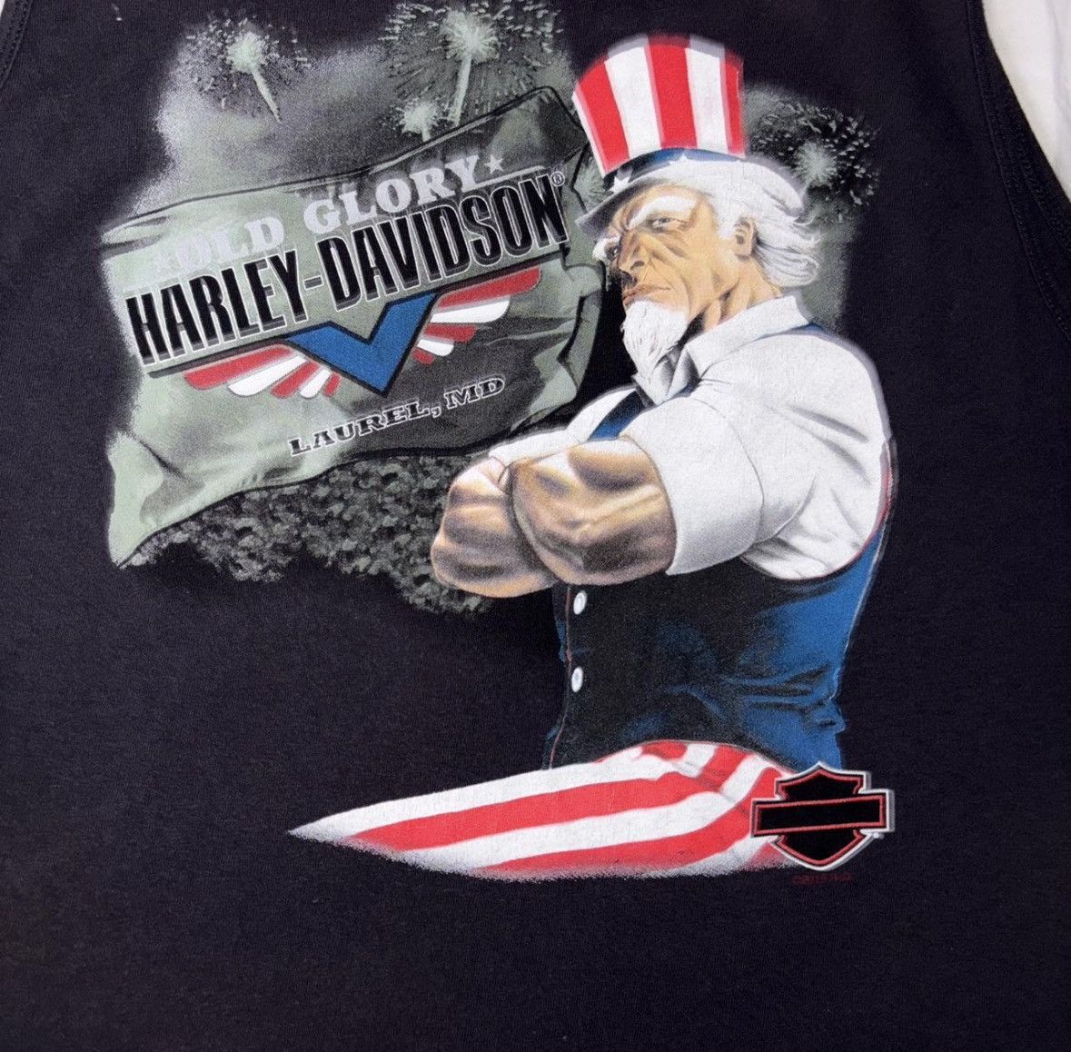 Harley Davidson Harley Davidson tank top vintage vtg Size US XL / EU 56 / 4 - 5 Thumbnail