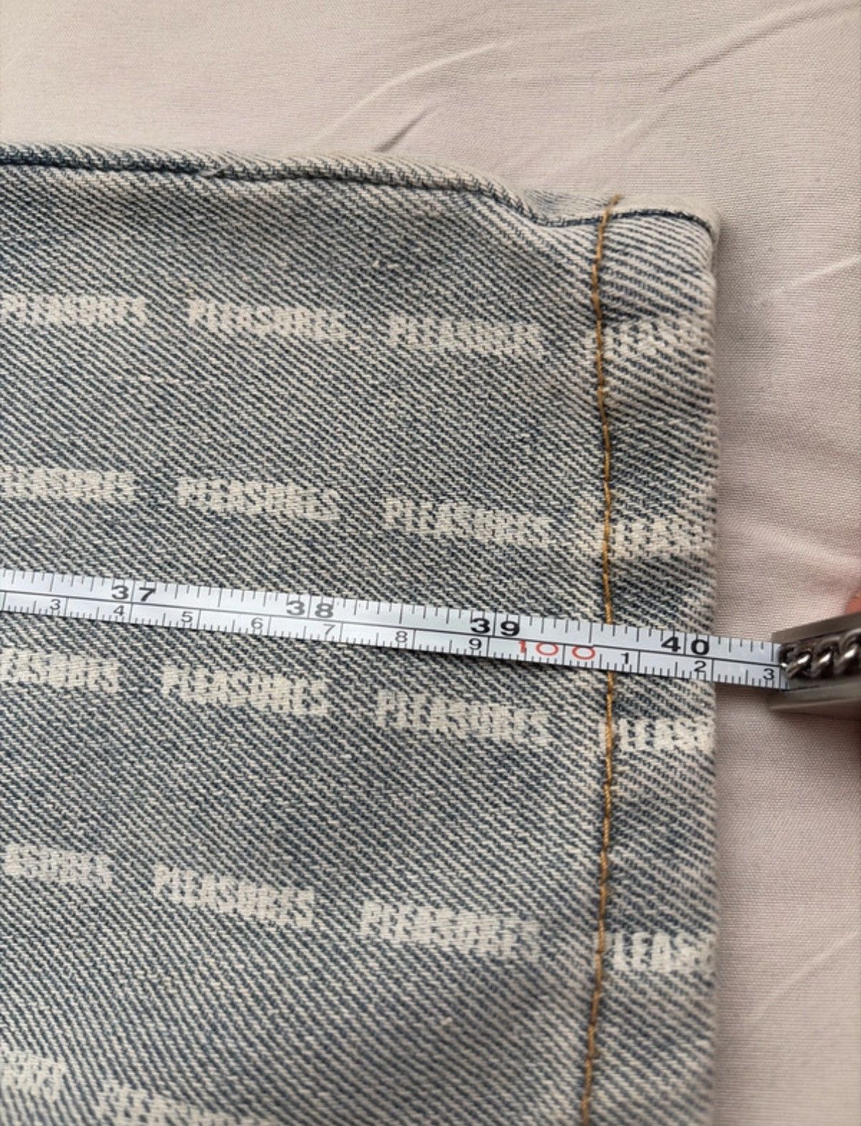 Pleasures Pleasures Impact Pinstripe Men's Denim Pants Size US 28 / EU 44 - 9 Thumbnail