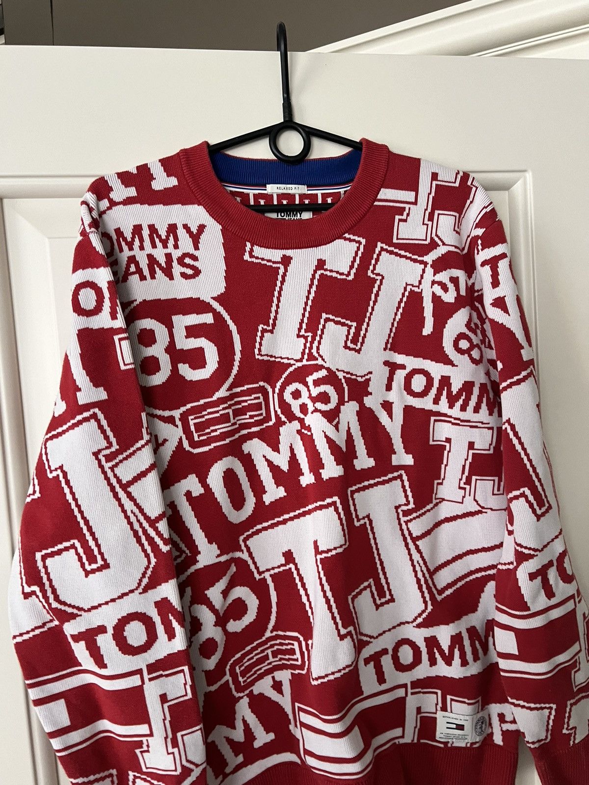 Tommy Hilfiger × Tommy Jeans Tommy Hilfiger Knit Sweatshirt Size US L / EU 52-54 / 3 - 6 Thumbnail