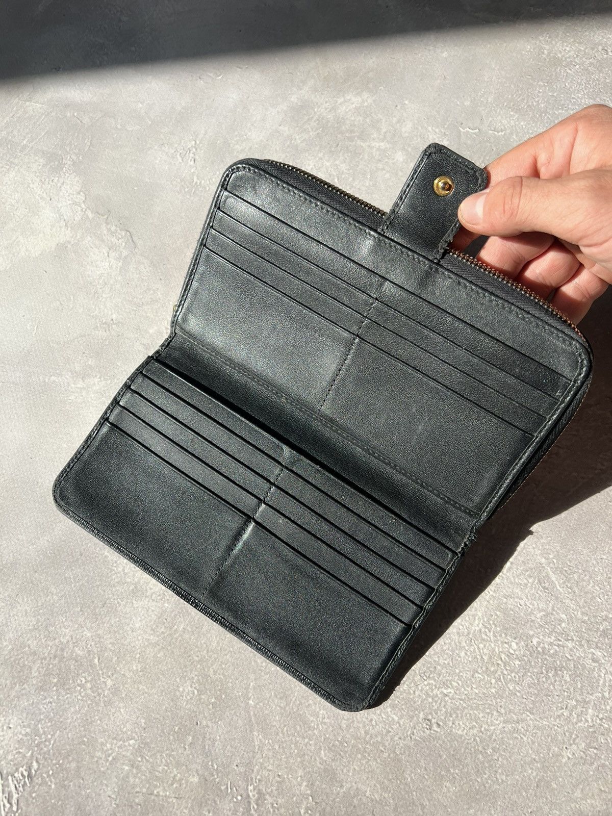 Prada Prada Saffiano Long zip Wallet Size ONE SIZE - 9 Thumbnail