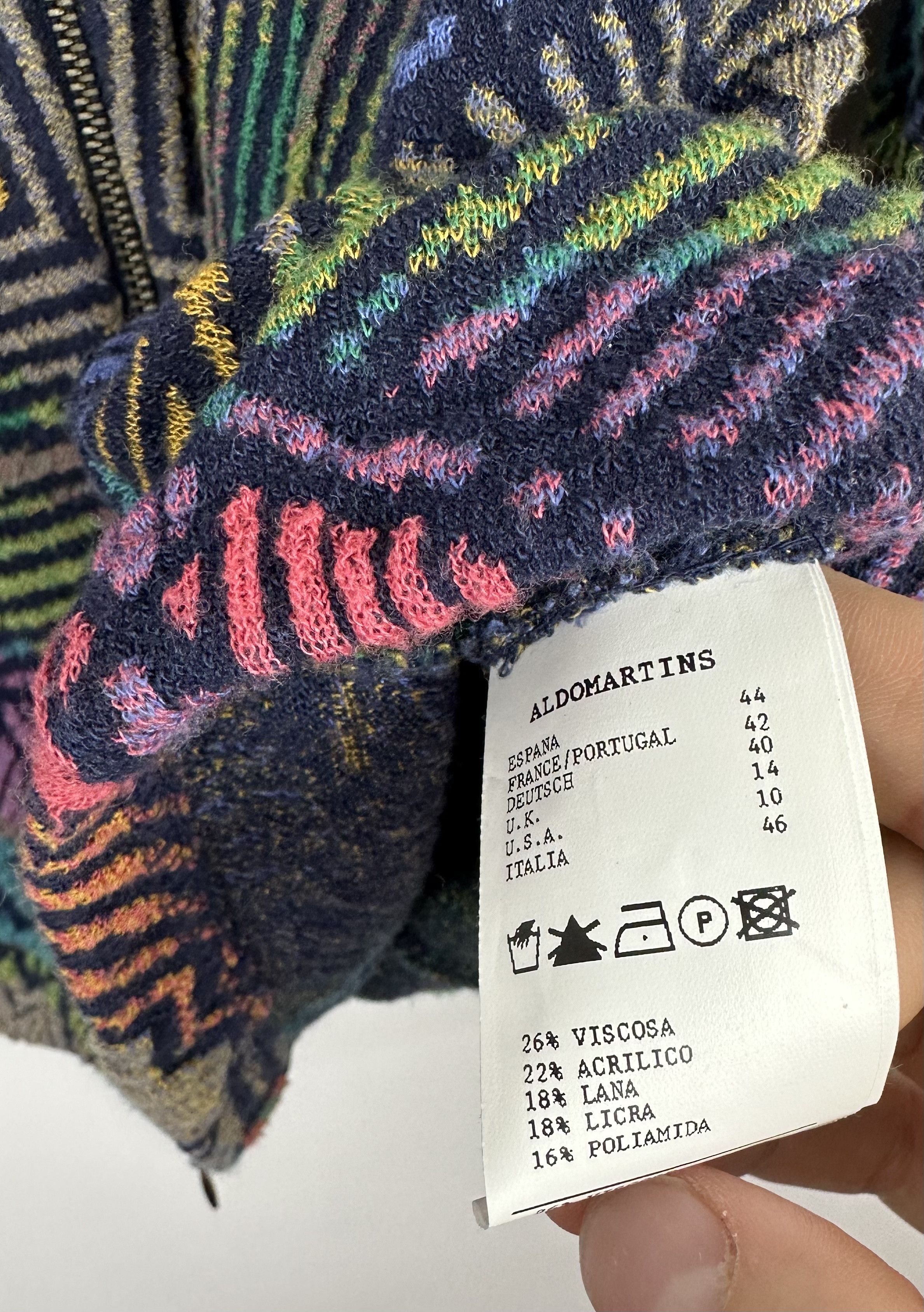Other Aldo Martins Barcelona women's sweatshirt colorful hippie Size L / US 10 / IT 46 - 5 Thumbnail