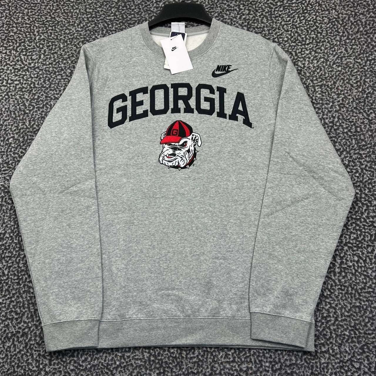 Nike Nike Sweatshirt Men Georgia Bulldogs NCAA Pullover New L Size US L / EU 52-54 / 3 - 1 Thumbnail