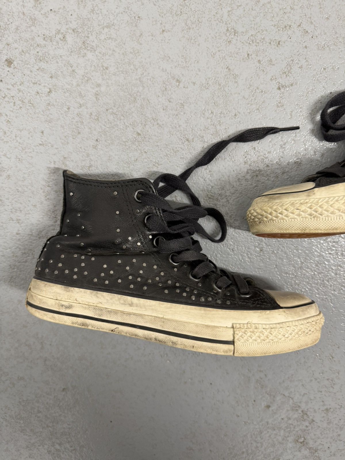 Converse John Varvatos X Converse Leather Studded Sneakers Size US 6.5 / IT 36.5 - 4 Thumbnail