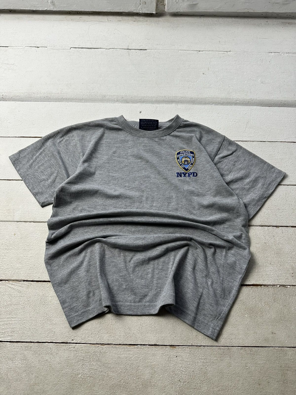 Other 🚨 VINTAGE NYPD RARE TEE Y2K BALENCI STYLE ARCHIVE OVER Size US S / EU 44-46 / 1 - 1 Thumbnail