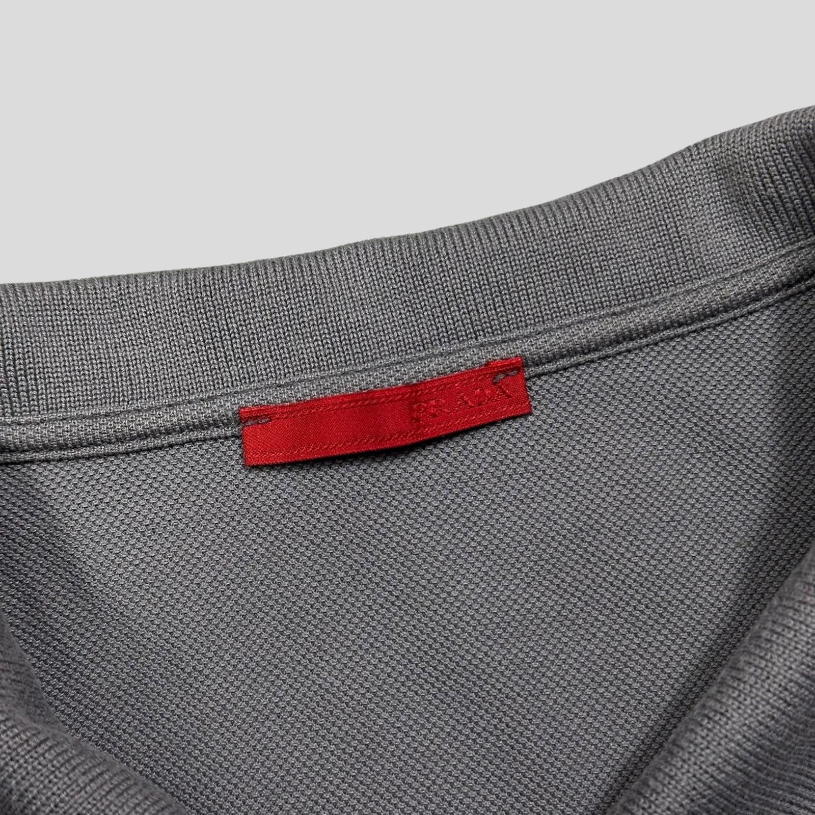 Other Prada Sport 2008 Embroidered Stripe Red Tab Polo Shirt - M Size US M / EU 48-50 / 2 - 4 Thumbnail