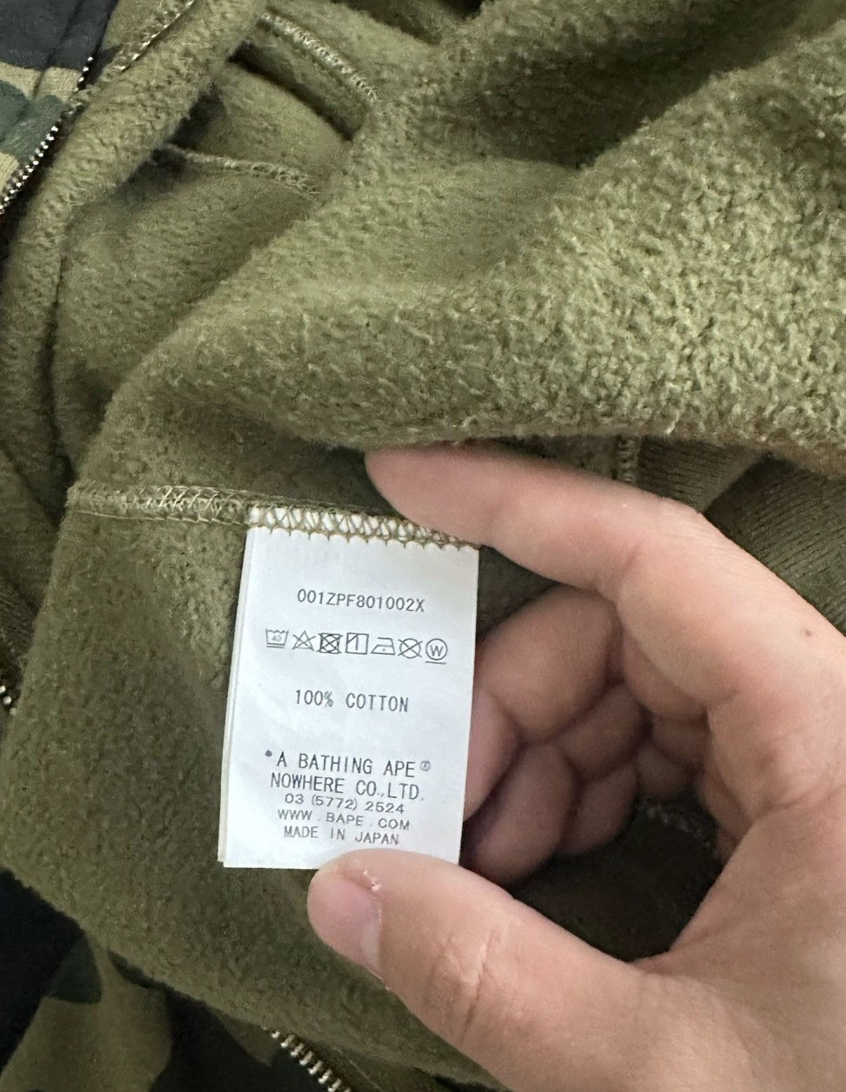 Bape BAPE Tiger Head Camo Hoodie K5 Size US XL / EU 56 / 4 - 4 Thumbnail