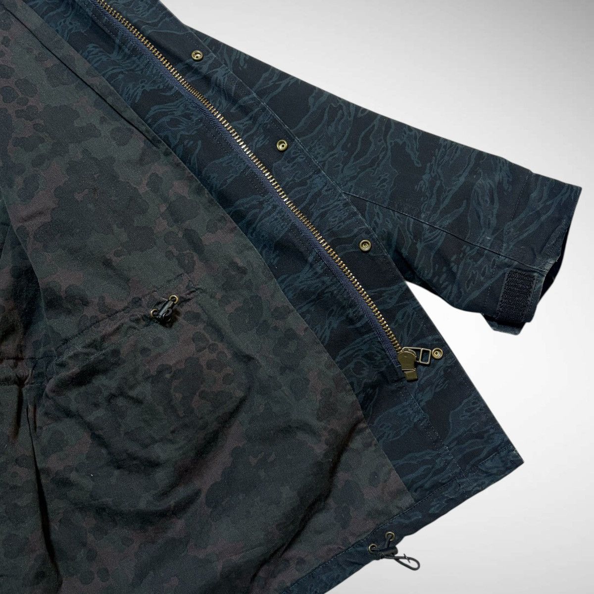 Swagger Swagger Blue Tiger Camo M-65 Field Jacket Size US XL / EU 56 / 4 - 7 Thumbnail