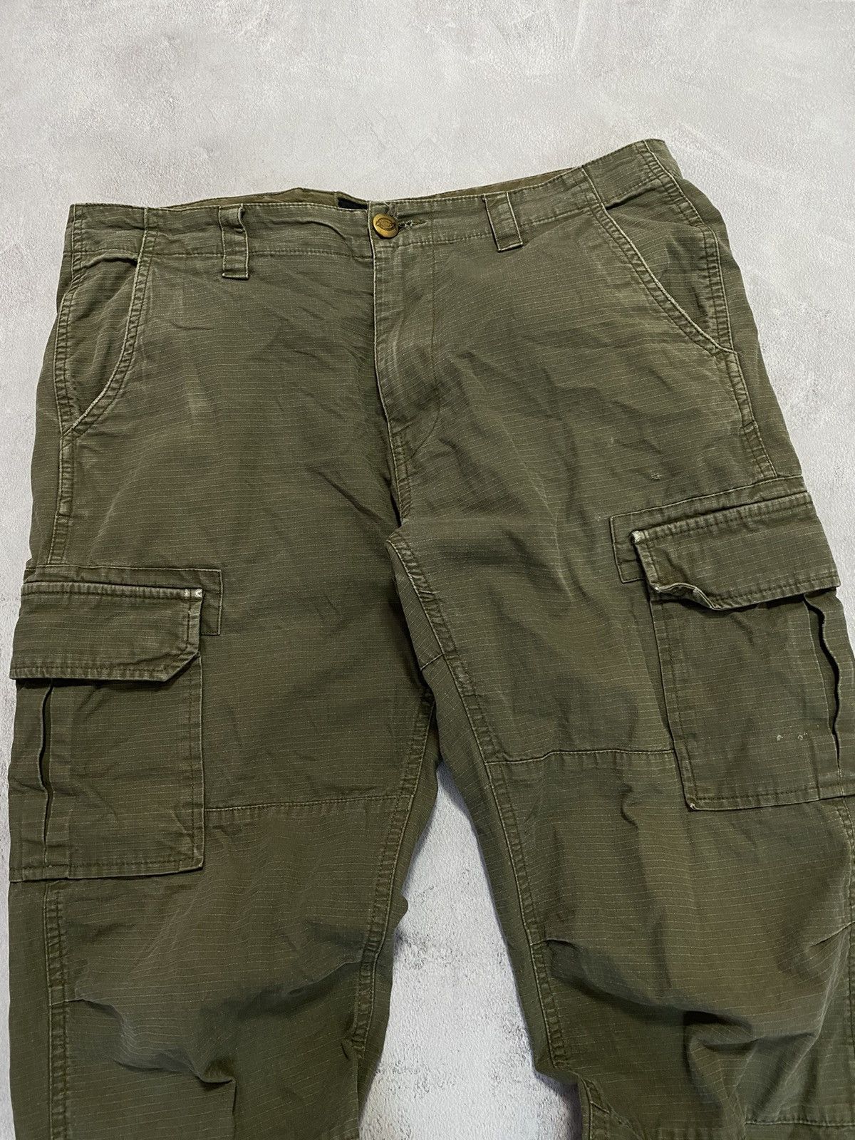 Dickies × Vintage 🪯 Vintage Cargo Pants Dickies Workwear Size US 33 - 3 Thumbnail