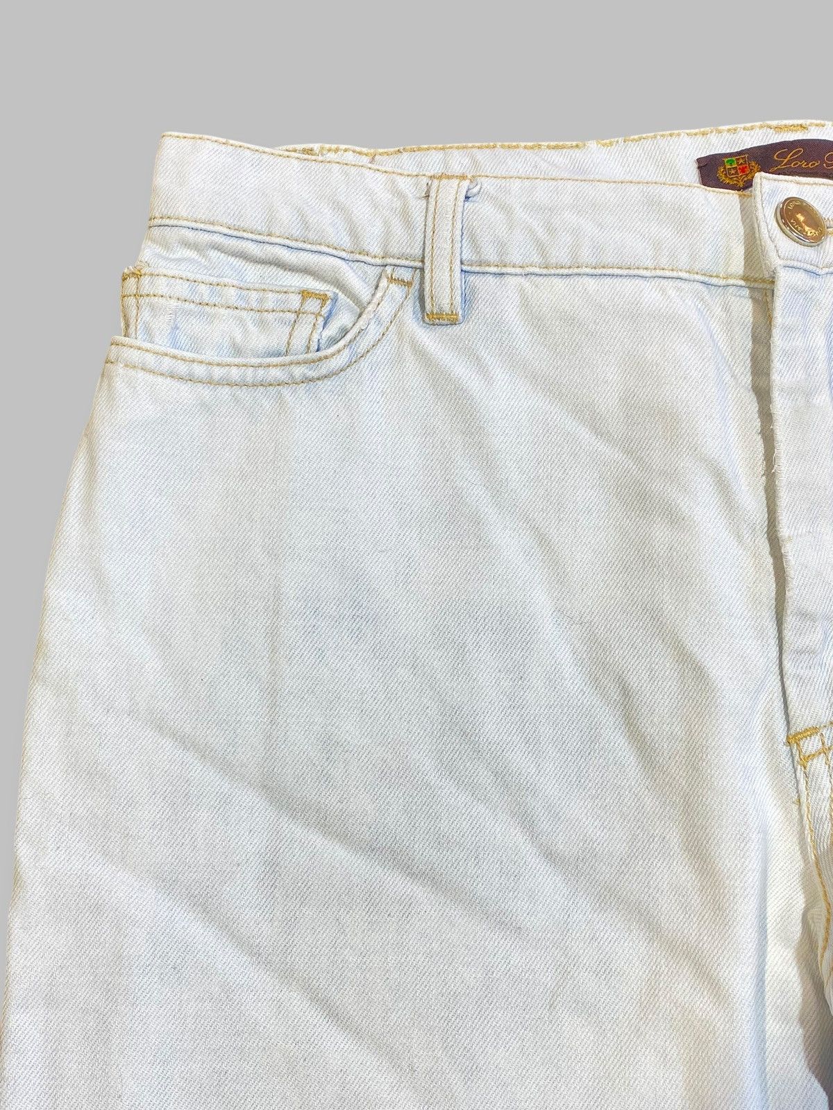 Loro Piana Loro Piana Sky Blue Cotton Premium Denim Jeans Size 30" / US 8 / IT 44 - 11 Thumbnail