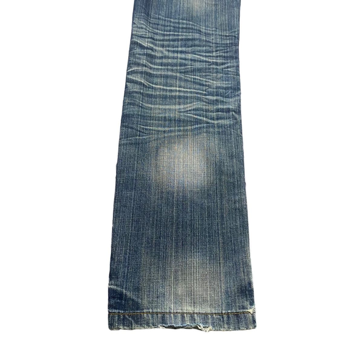 Japanese Brand Hiderock Design Clawmark Skull Denim Jeans Size US 31 - 7 Thumbnail