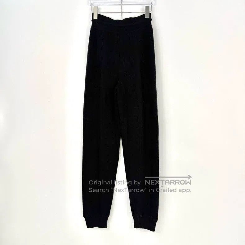 Hermes Hermes Black Full H Drawstring Wool Trousers Size 24" / US 00 / IT 34 - 4 Thumbnail
