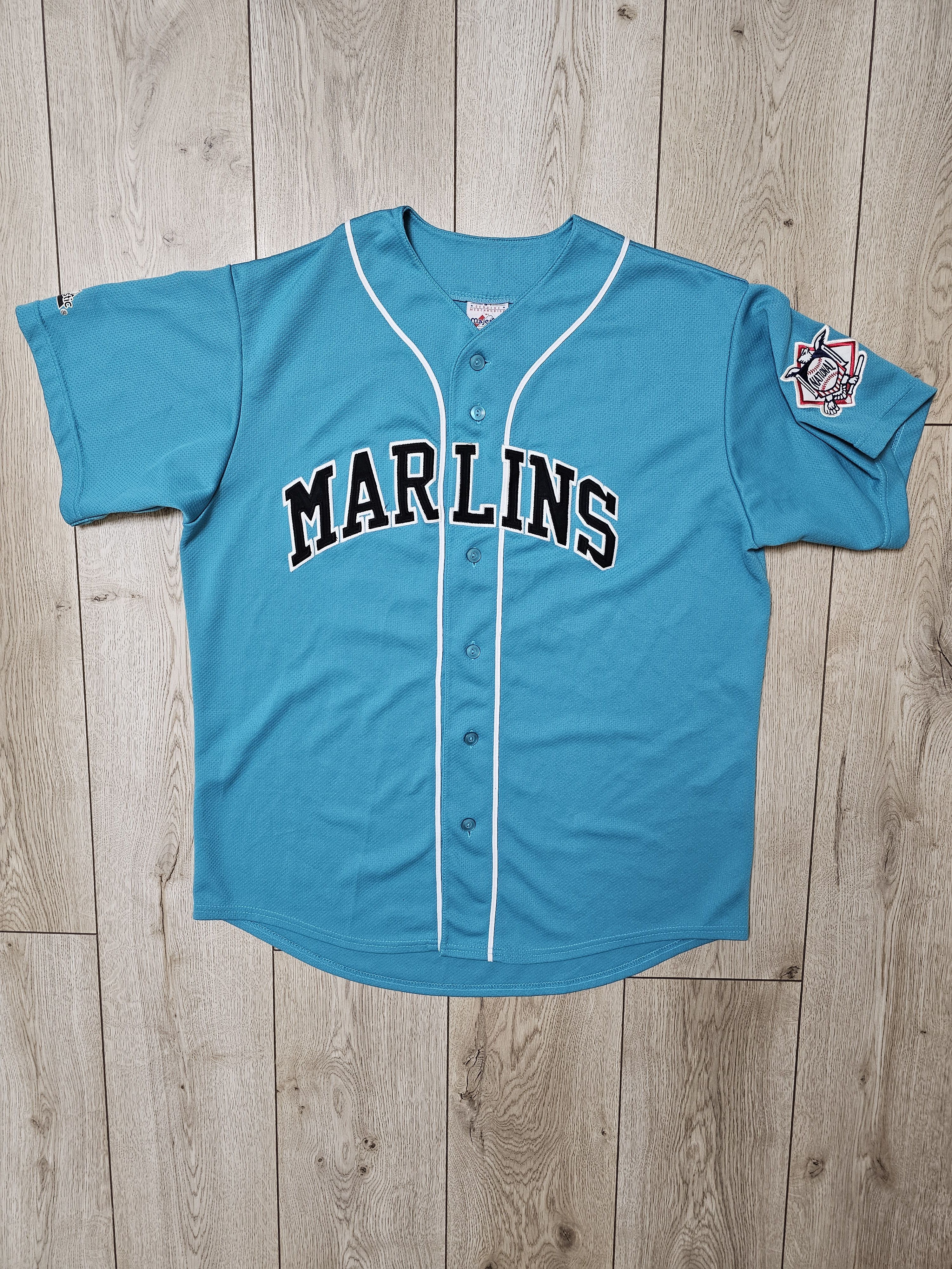 Vintage SEATTLE MARINERS JERSEY FERNANDEZ MAJESTIC 00s BASEBALL Size US XL / EU 56 / 4 - 1 Thumbnail