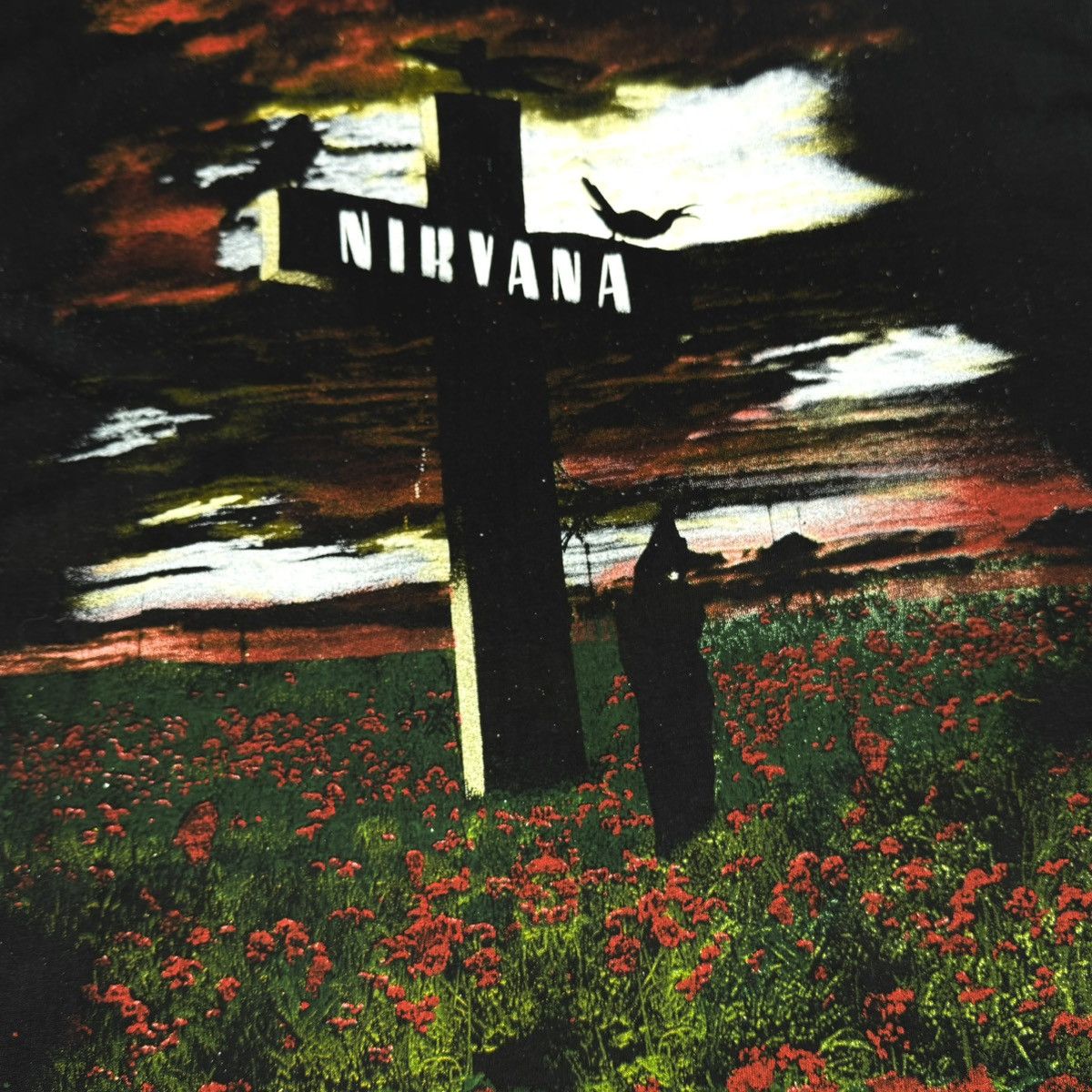 Band Tees Vintage 90s DS PACKAGED Nirvana Empire All Over Euro T Shirt Size US XL / EU 56 / 4 - 9 Thumbnail
