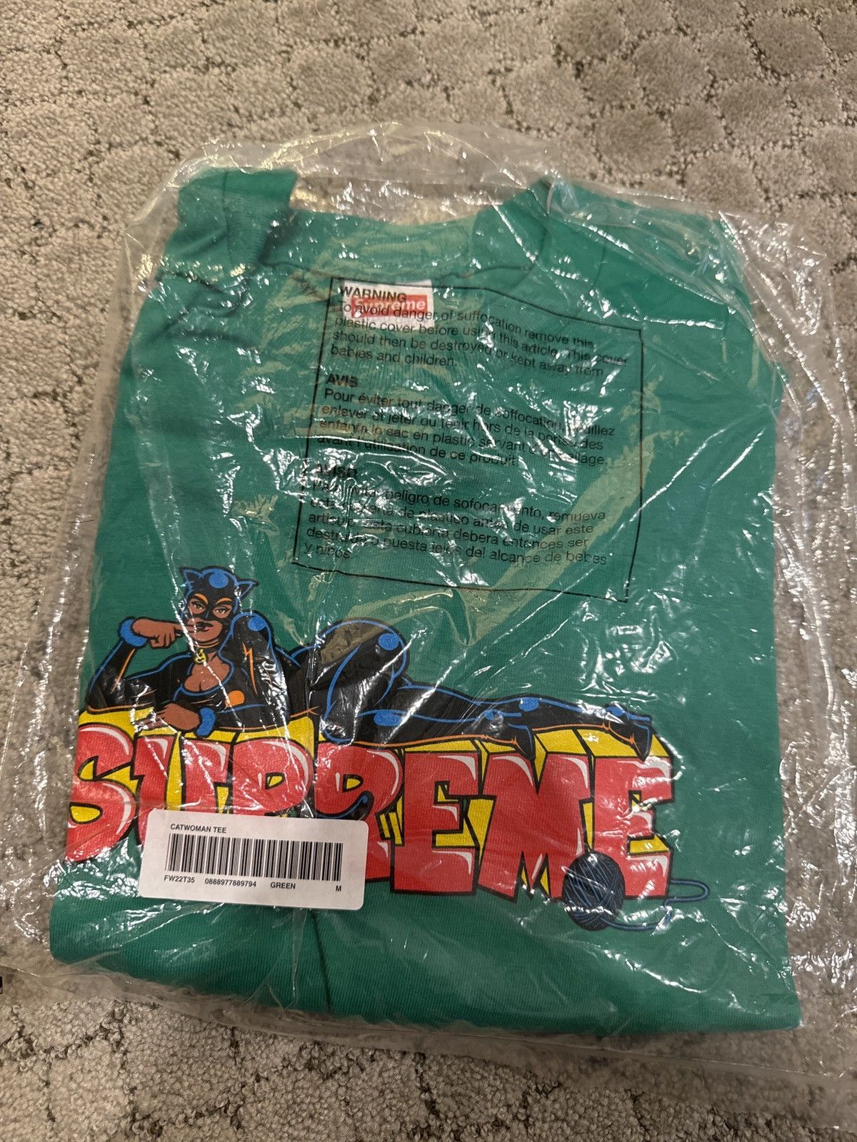 Supreme cat woman tee