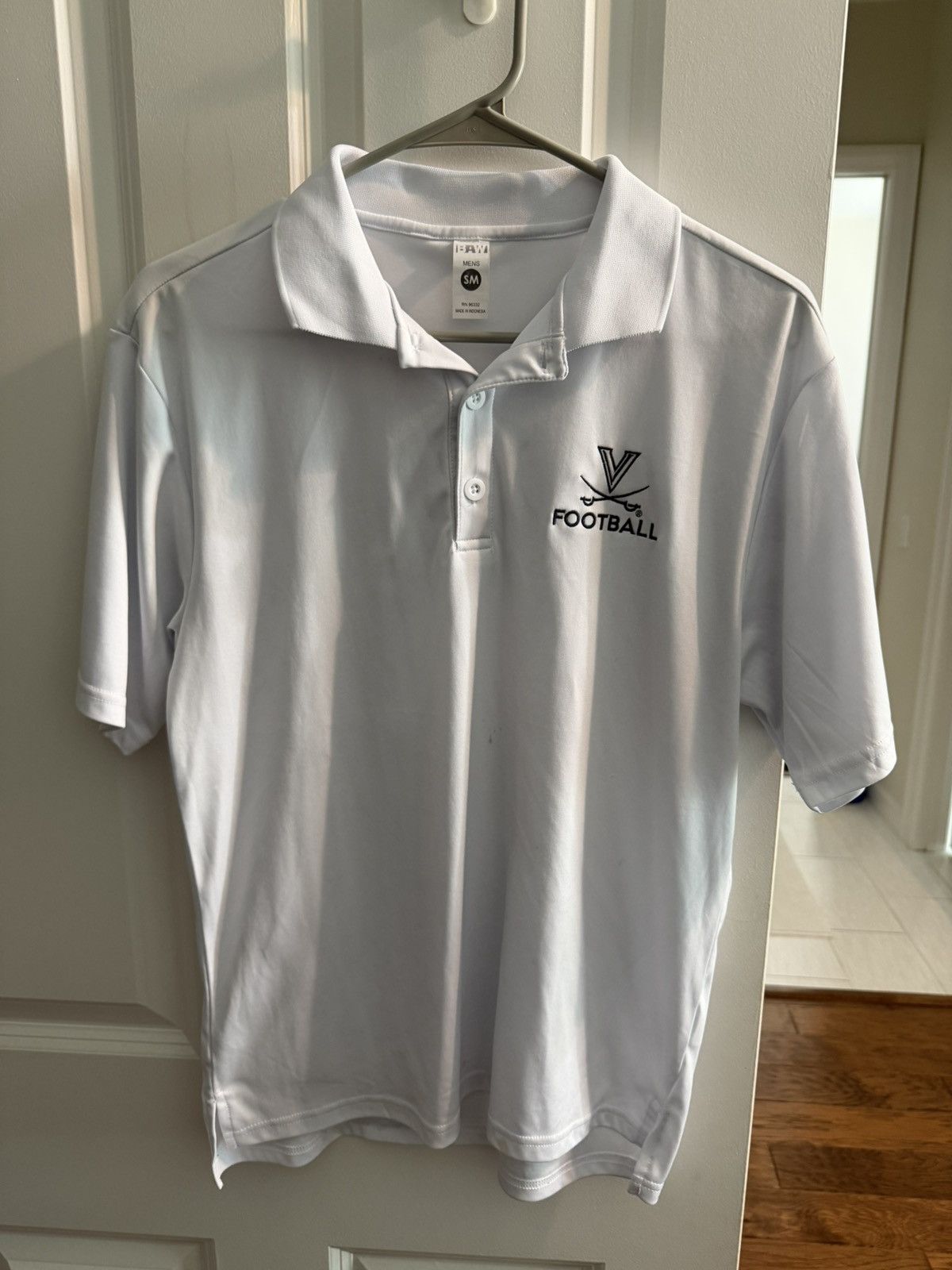 Other University of Virginia Football White Polo Size US S / EU 44-46 / 1 - 1 Thumbnail