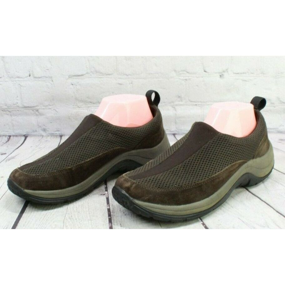 L.L. Bean LL Bean Women’s Suede Comfort Moc Slip-On Shoes Size US 8.5 / IT 38.5 - 3 Thumbnail