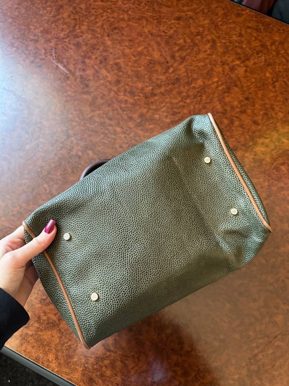 Handmade × Vintage Terrida Tangaroa Briefcase Carrier Leather bag riri 90s Size ONE SIZE - 8 Thumbnail