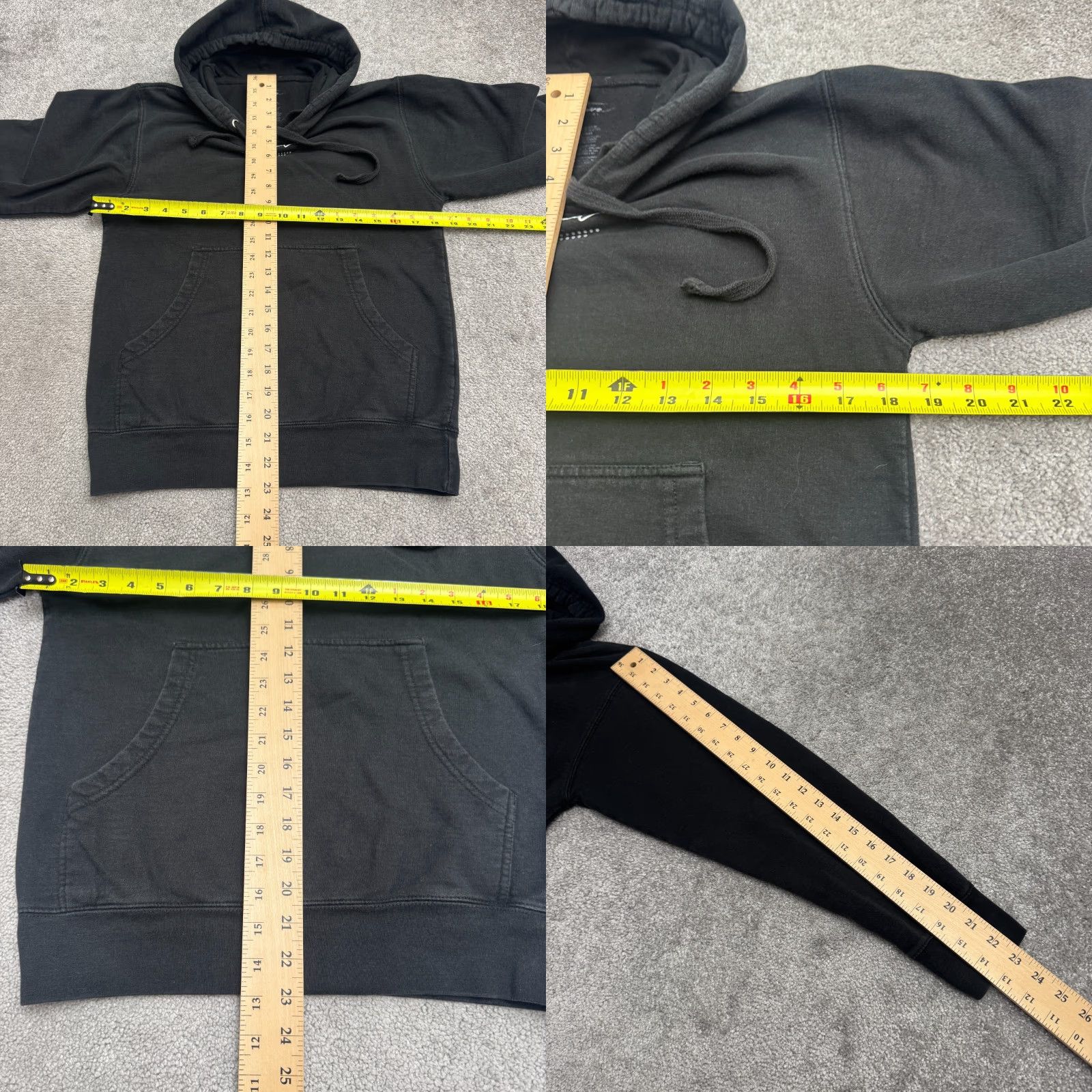 Primitive Primitive Skateboarding Hoodie Mens XS Black Graphic Rose Metallic Sweatshirt Size US XS / EU 42 / 0 - 8 Thumbnail