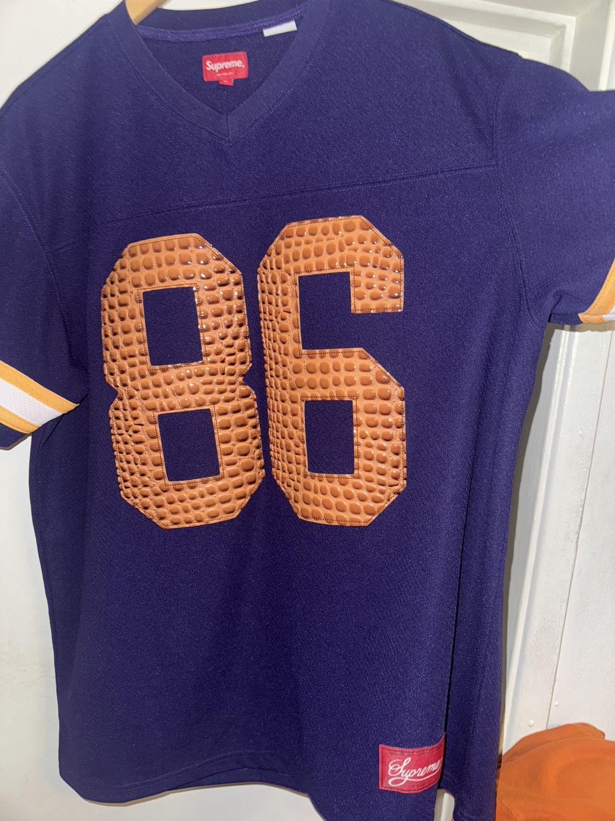 Supreme Faux Croc Football Jersey