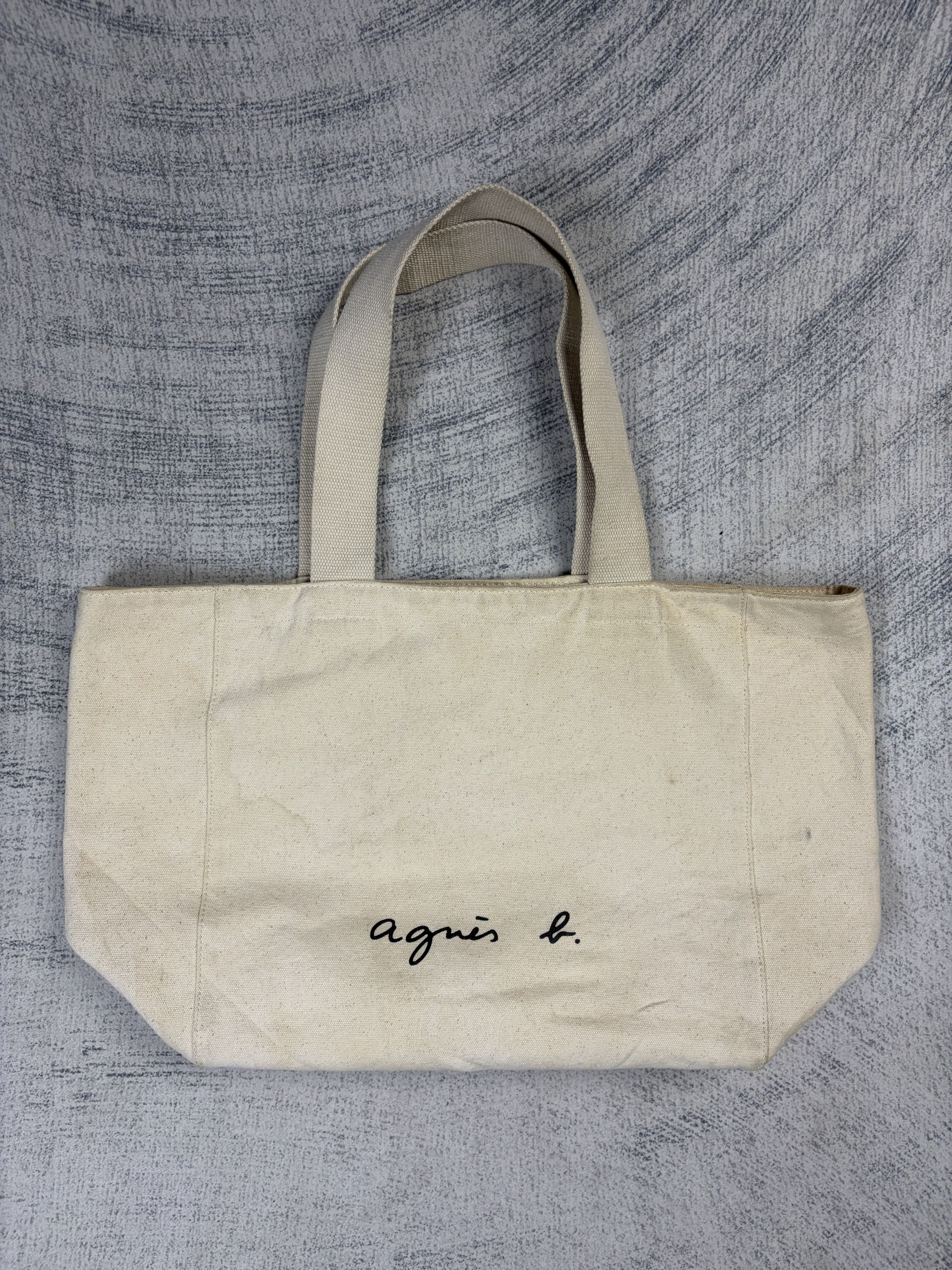 agnes b. Agnes B Canvas Tote Bag Size ONE SIZE - 4 Thumbnail