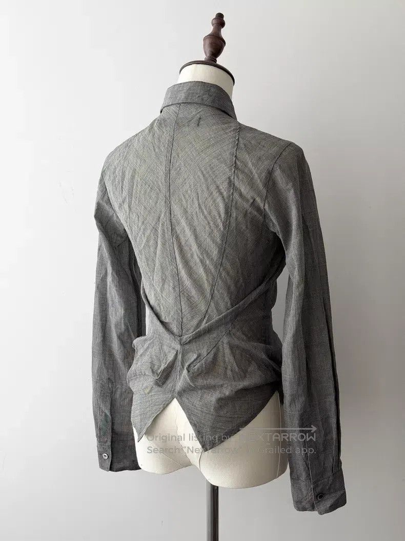 Junya Watanabe JUNYA WATANABE 3D Cut Wool Long Sleeve Shirt Size M / US 6-8 / IT 42-44 - 4 Thumbnail