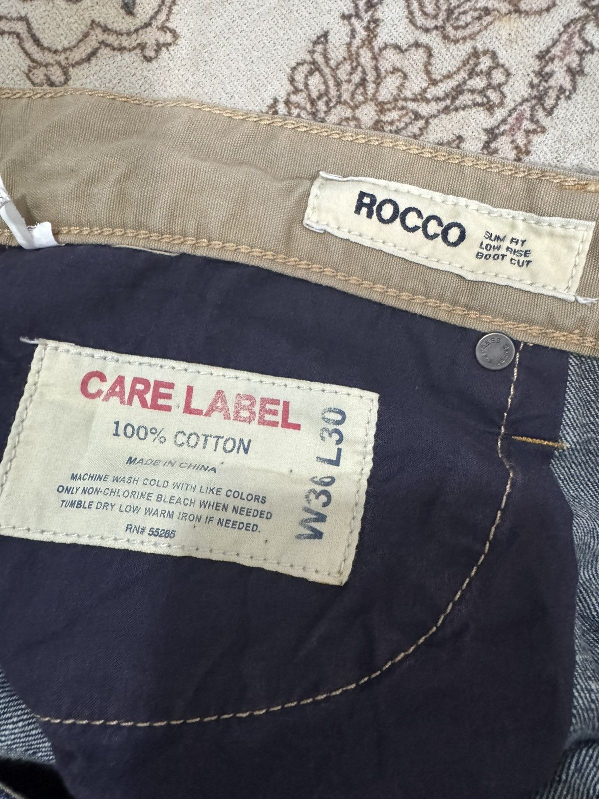 Japanese Brand × Vintage Vintage Express Jeans Slim Fit Low Rise Bootcut Size US 36 / EU 52 - 10 Thumbnail