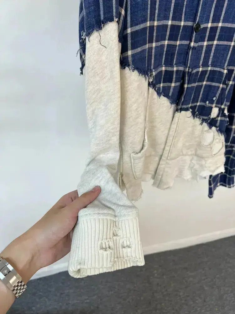 Greg Lauren Greg Lauren Joint Distressed Shirt Size US S / EU 44-46 / 1 - 4 Thumbnail