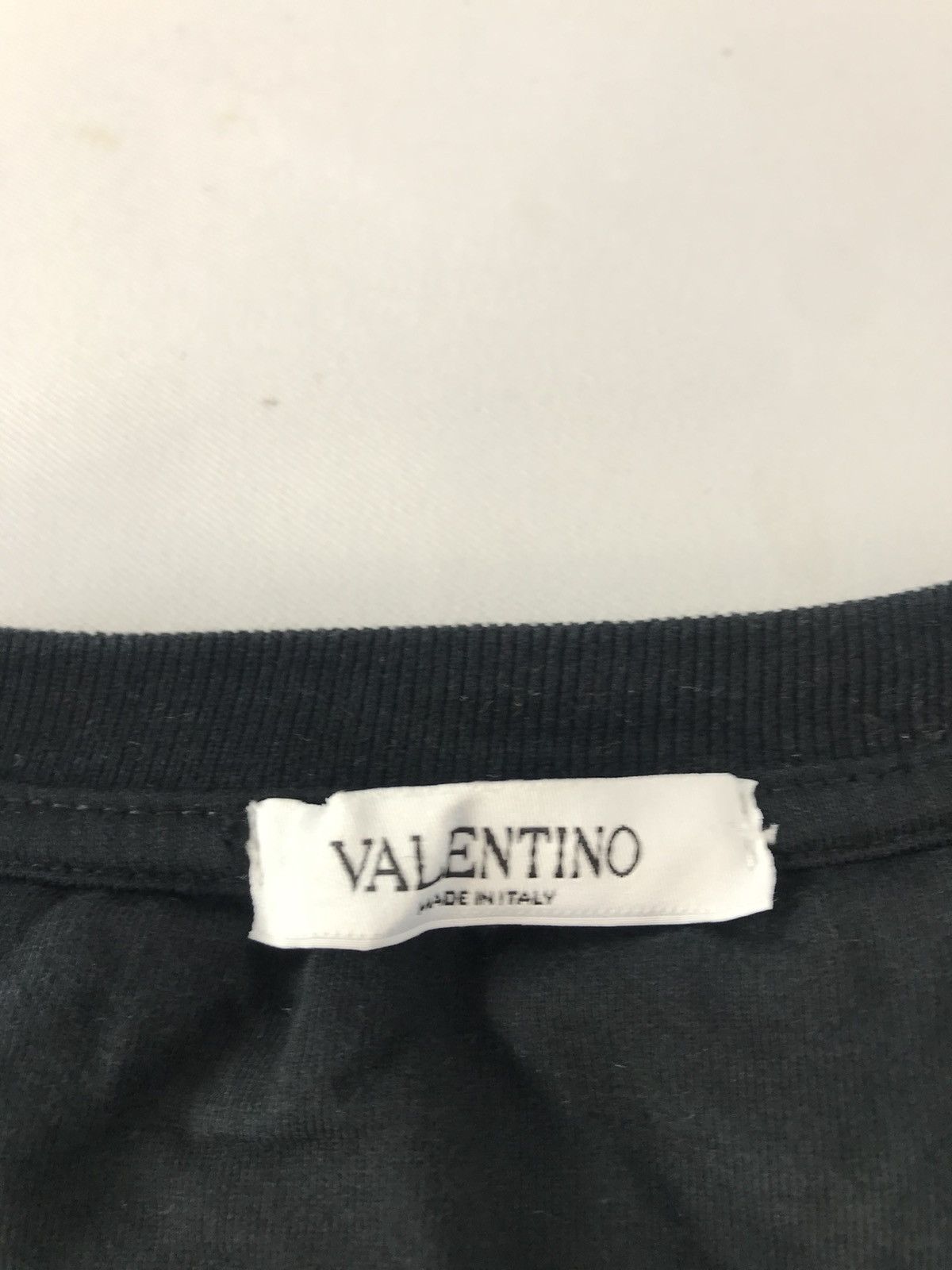 Valentino VLTN Valentino Spa Red Lettering Printed Black Tee T-shirt Size US L / EU 52-54 / 3 - 5 Thumbnail